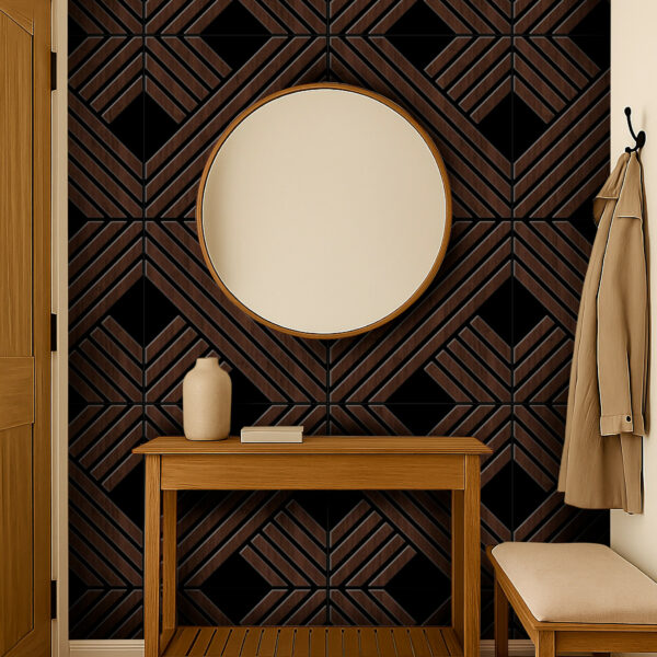 PD_01_CW (4) Panel dekoracyjny 3D - PD_01_CW - Czarny + Wenge